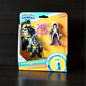 Imaginext Batman & Huntress DC Super Friends Figure Set